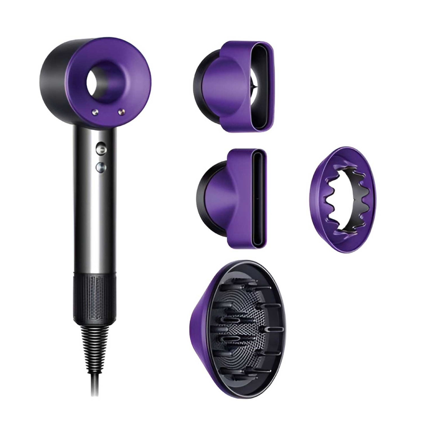 Dyson Supersonic Hair Dryer (Nickel/Purple)